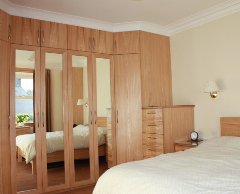 fitted bedroom in ash