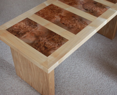 small table in elm & sycamore