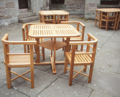 oak garden furniture